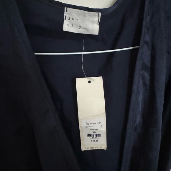 Janette Satin Wrap Midi Dress - Picture 4 of 5